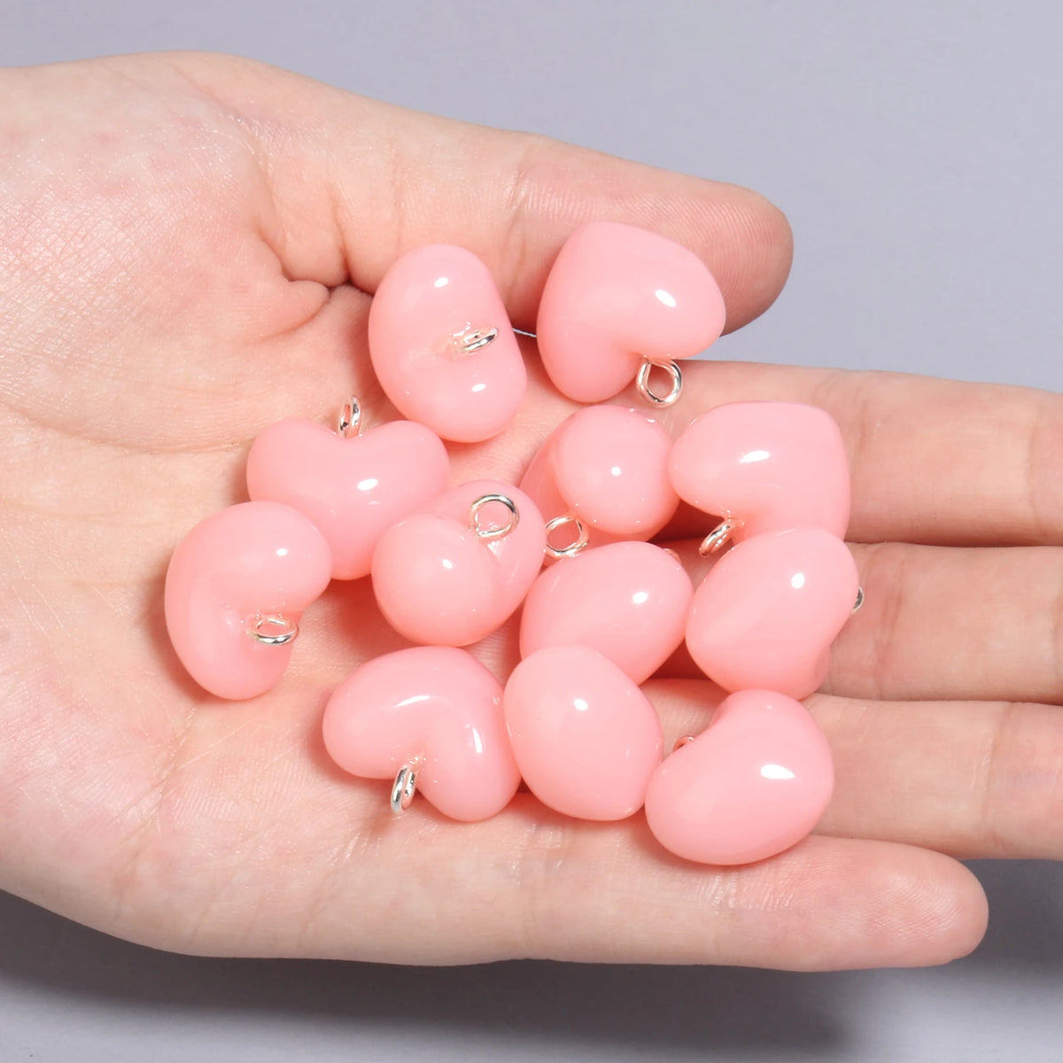 Resin Star Charms Candy Color DIY Jewelry Pendants – 10pcs