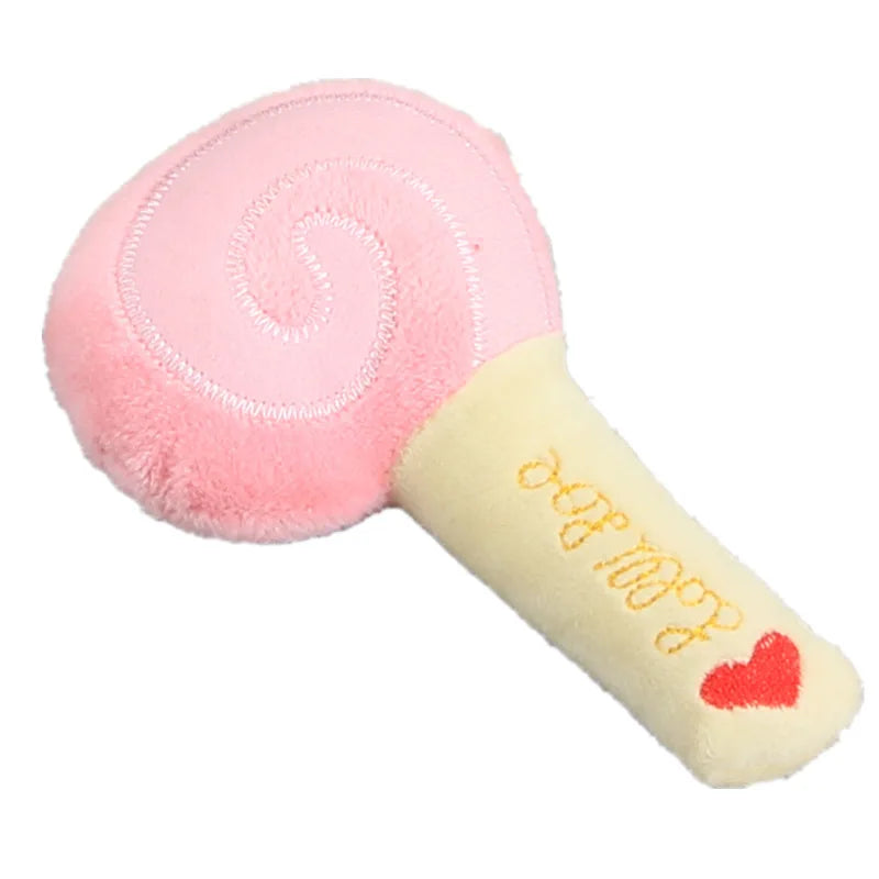 Plush Squeaky Dog Toy – Soft Bite-Resistant Chew & Play