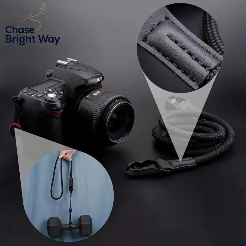 Quick-Release Cotton Rope Camera Neck & Shoulder Strap