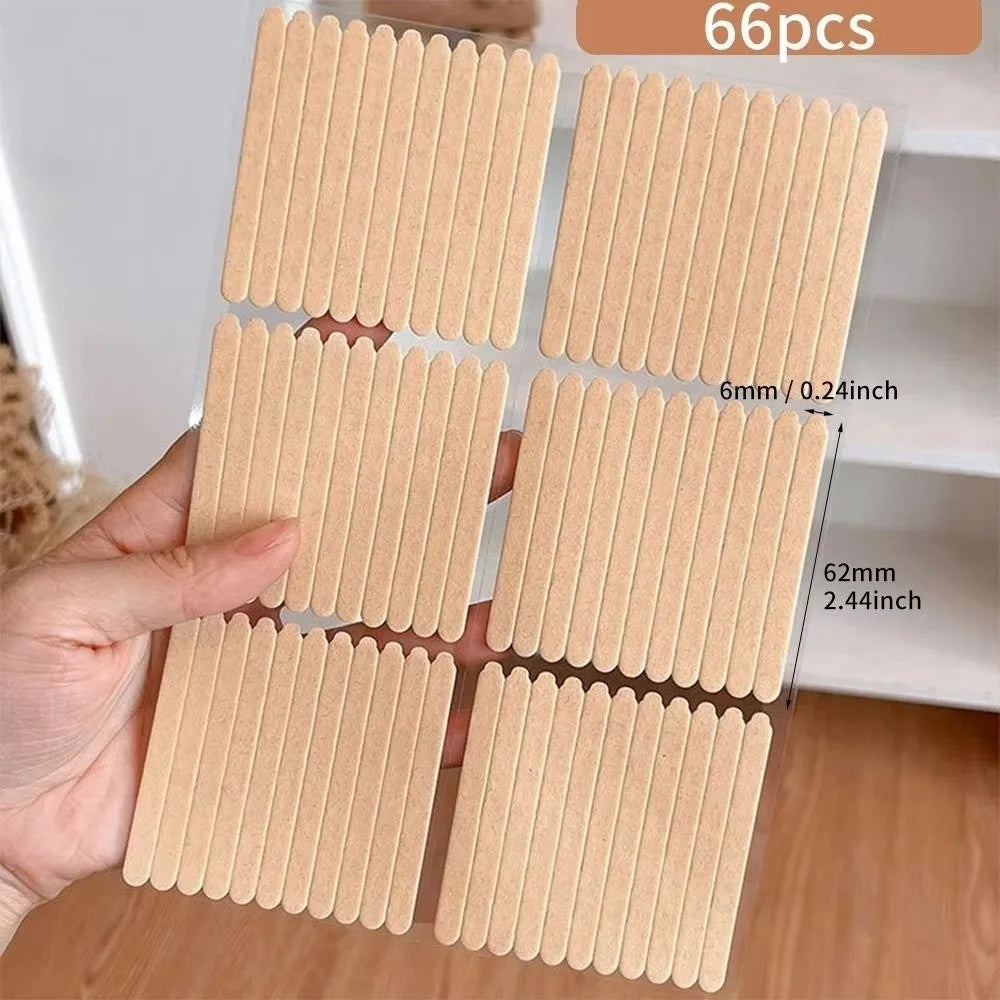 60/66Pcs Double-Sided Nail Glue Stickers for False Nails