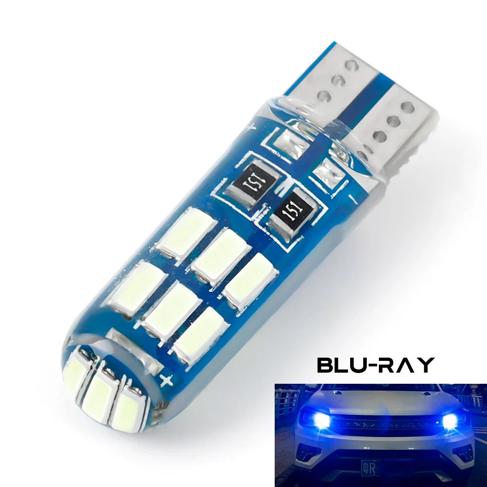 T10 W5W 4014 LED Car Bulb – 6000K Waterproof License Plate Light
