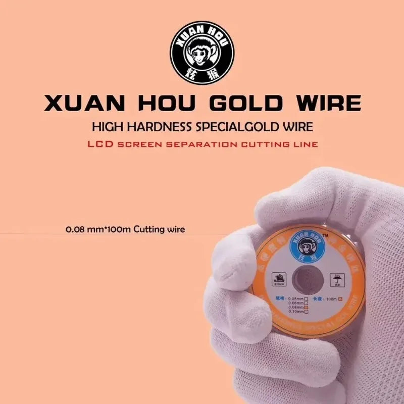 XUAN HOU 100m Cutting Wire – LCD & OLED Screen Repair Tool