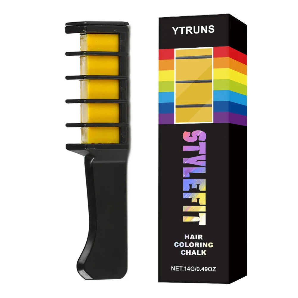 Temporary Hair Color Comb Stick – Washable Hair Chalk