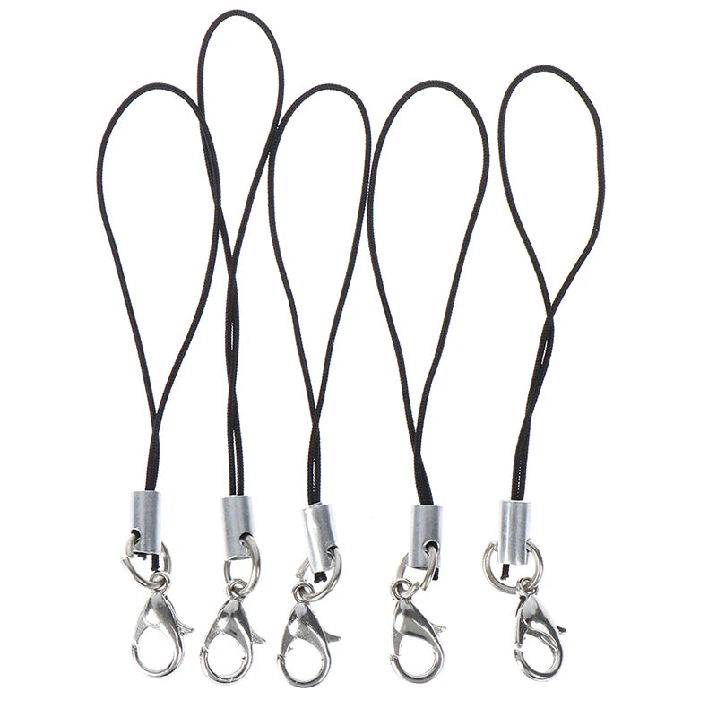 Lasso Lanyard Keychain Strap & Carabiner Hook – 10–100 Pack