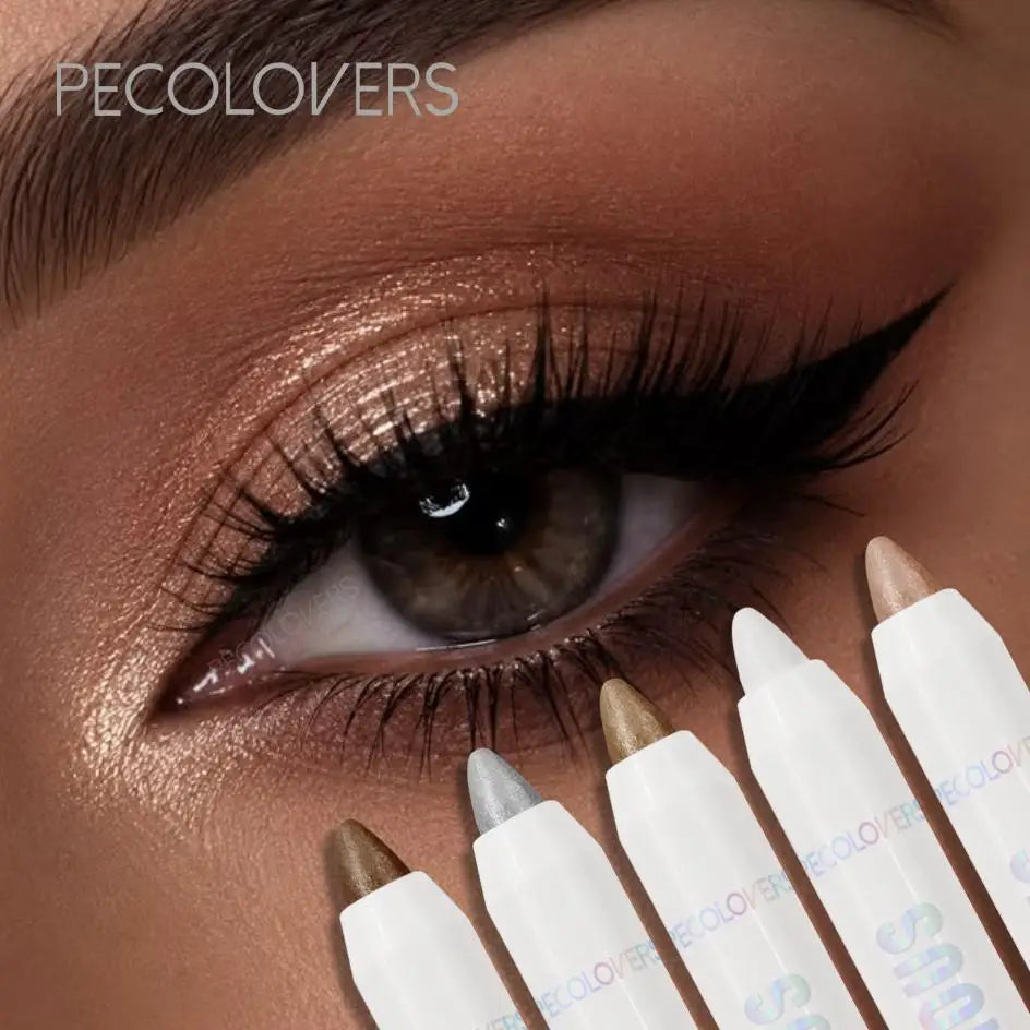 Pearl White Glitter Eyeshadow Pen – Brightening Shimmer Liner