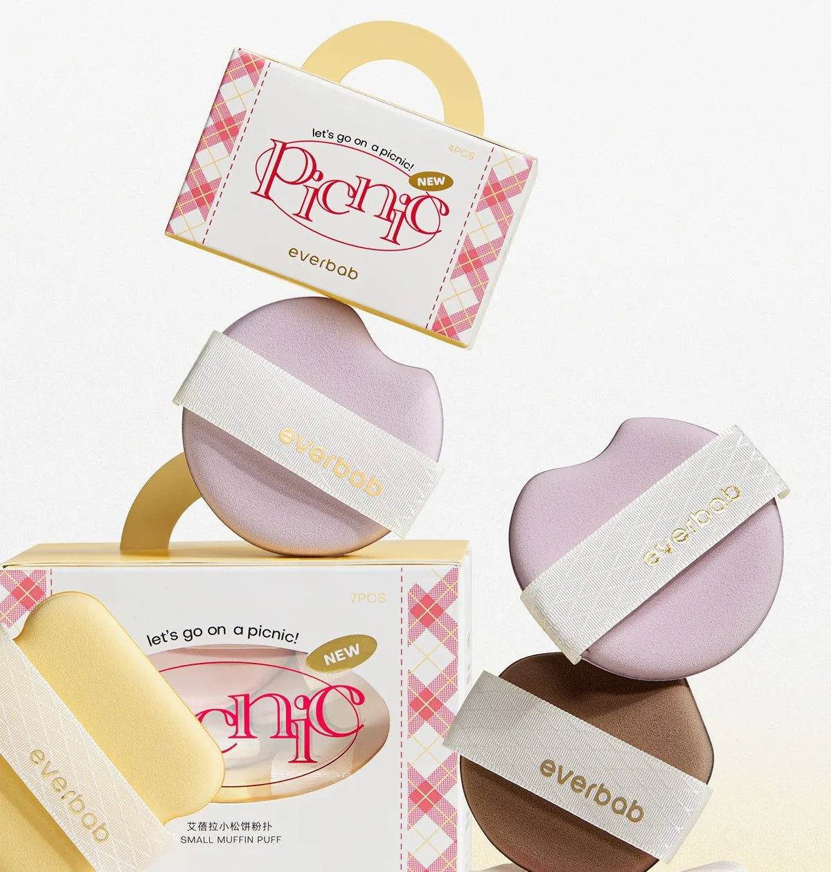 Soft Triangle Air Cushion Makeup Puff – 2-Pack Cotton