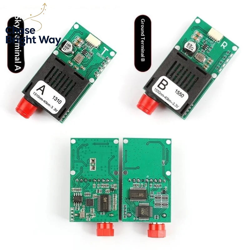 TTL Optical Transceiver Module | FC Interface | 20KM UAV Range