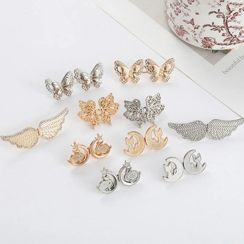 Butterfly Waist Adjuster Clips – Jeans Button Tightener 2-Pack