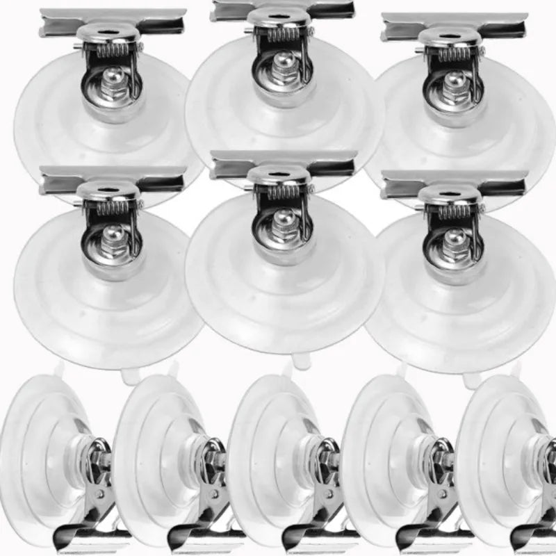 Suction Cup Car Curtain & Document Clip – Reusable Organizer