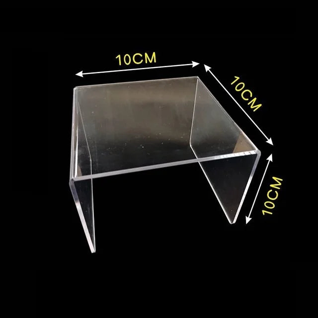 U-Shape Acrylic Display Risers – 15 Sizes | Jewelry & Figures