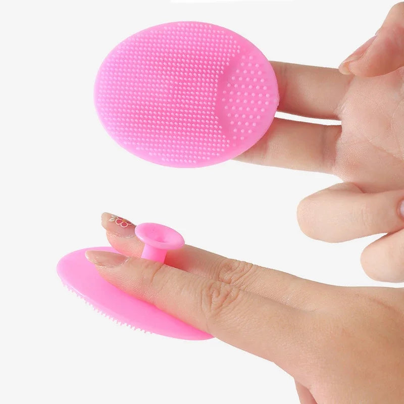 Silicone Facial Cleansing Brush & Face Massager Scrubber