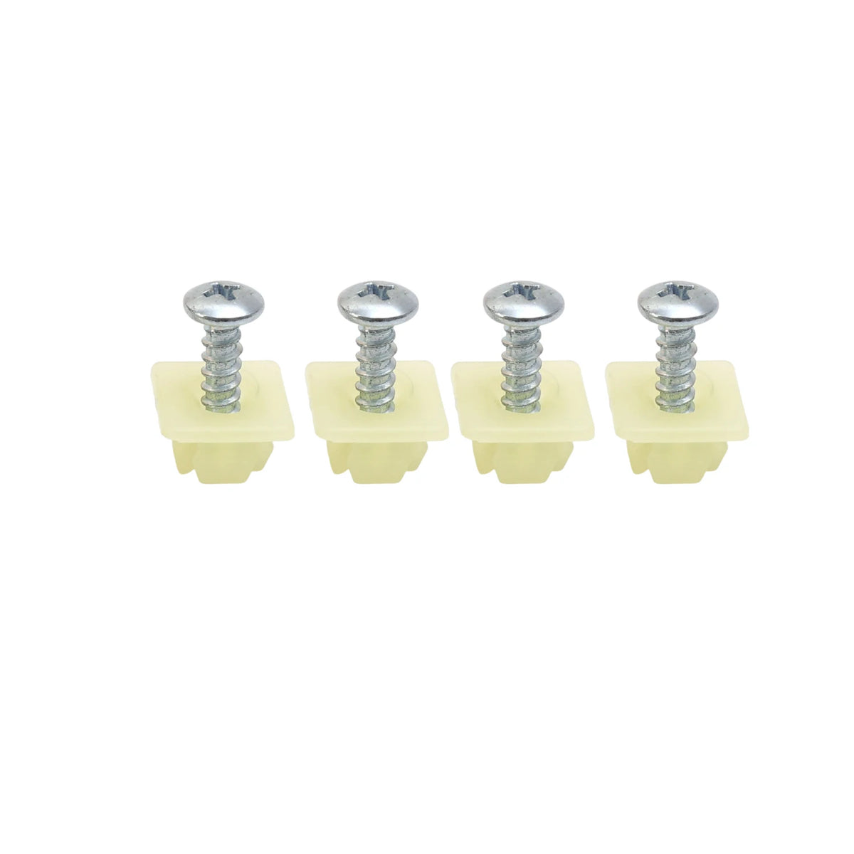 Universal License Plate Mounting Kit – Screws & Retainer Clips