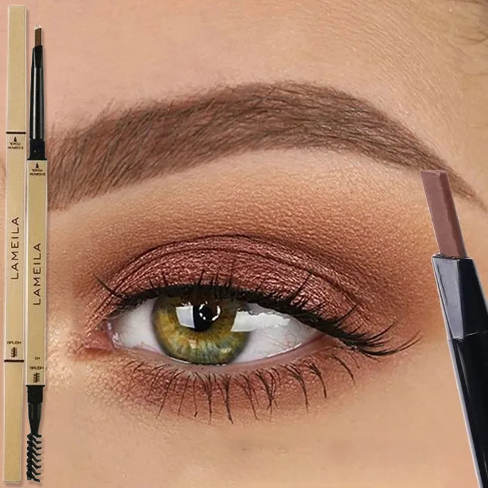 Ultra-Fine Dual-Ended Waterproof Eyebrow Pencil + Spoolie