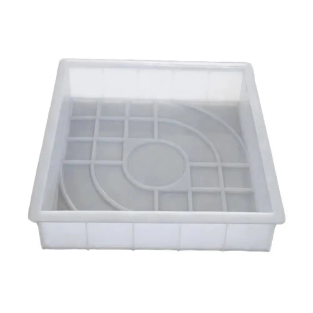 Square Plastic Stepping Stone Mold – Reusable DIY Paver