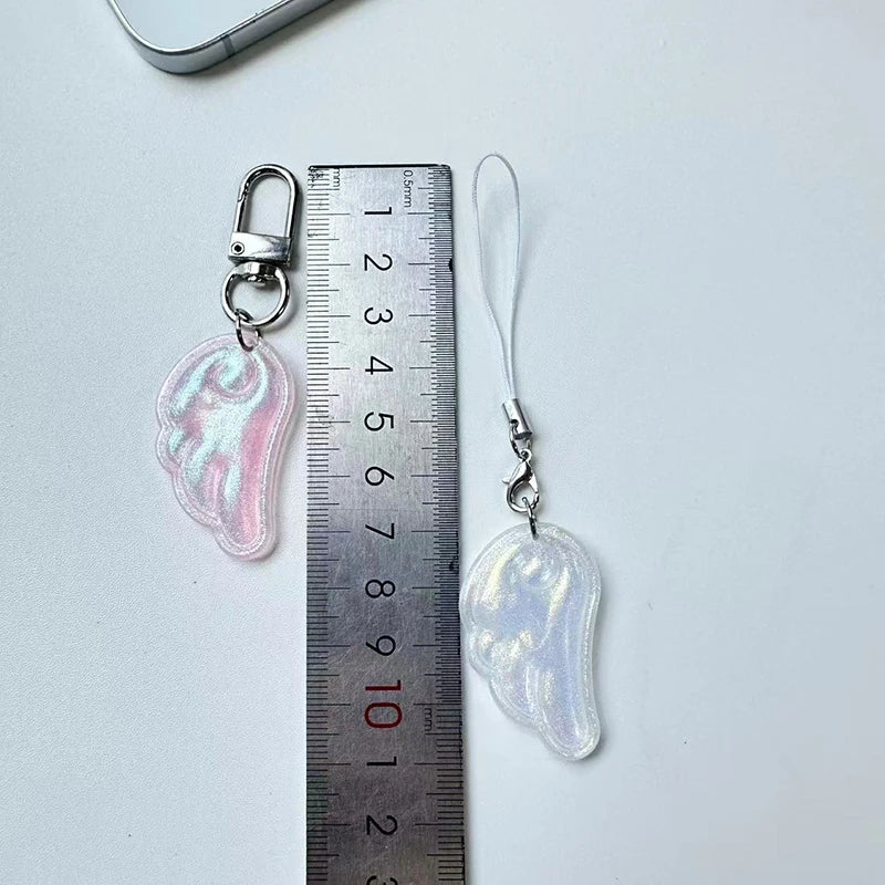 Y2K Angel Wings Keychain Phone Charm & Bag Pendant | Cute