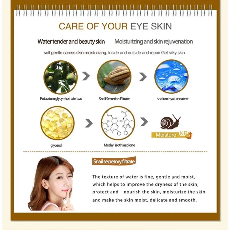 Snail Collagen Skincare Set – Anti-Aging Face & Eye Serum