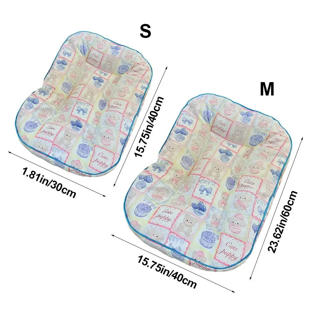 Digital Printed Pet Mat – Soft Thickened Cotton Dog & Cat Blanket