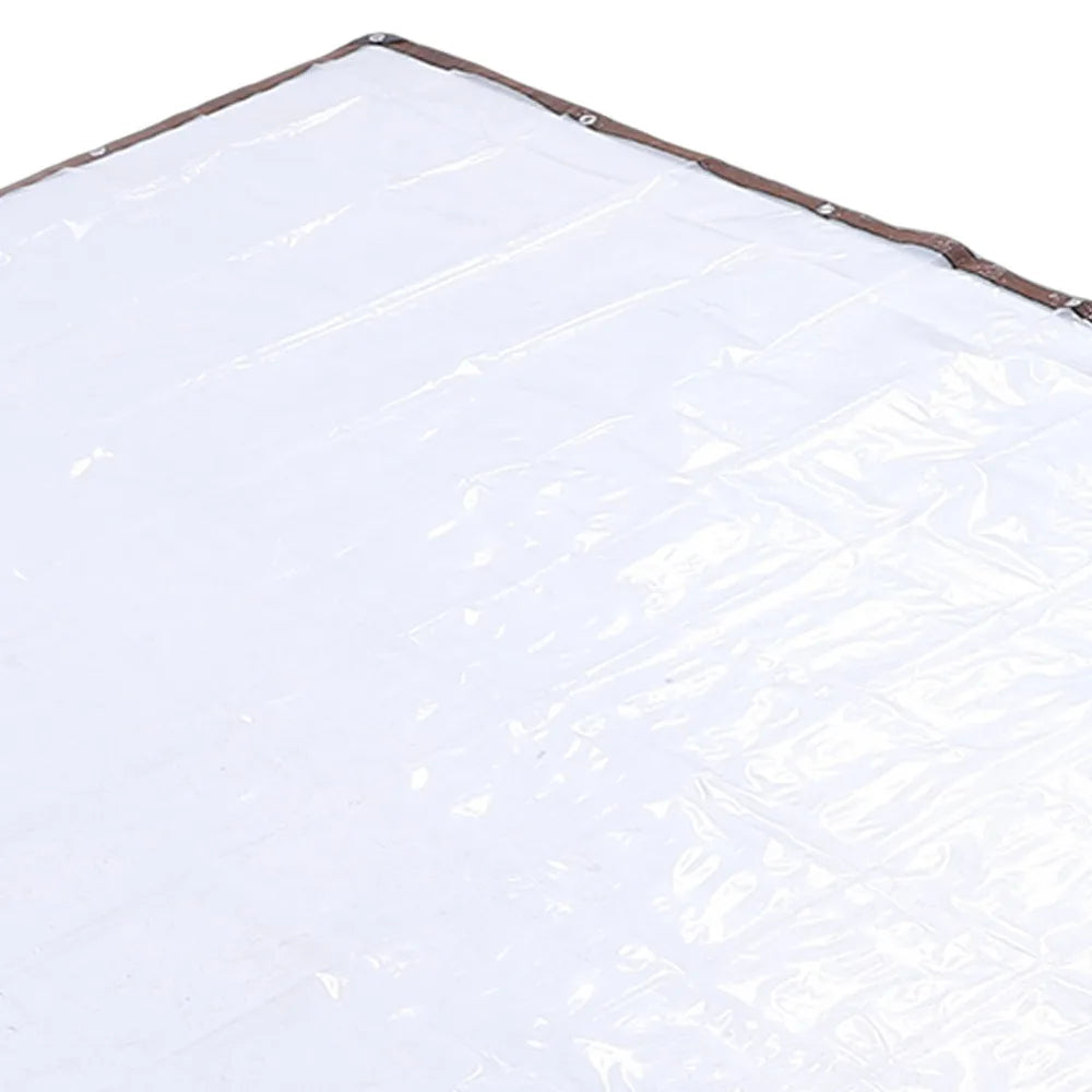 Semi-Transparent PE Chicken Coop Cover – Waterproof 2x3m