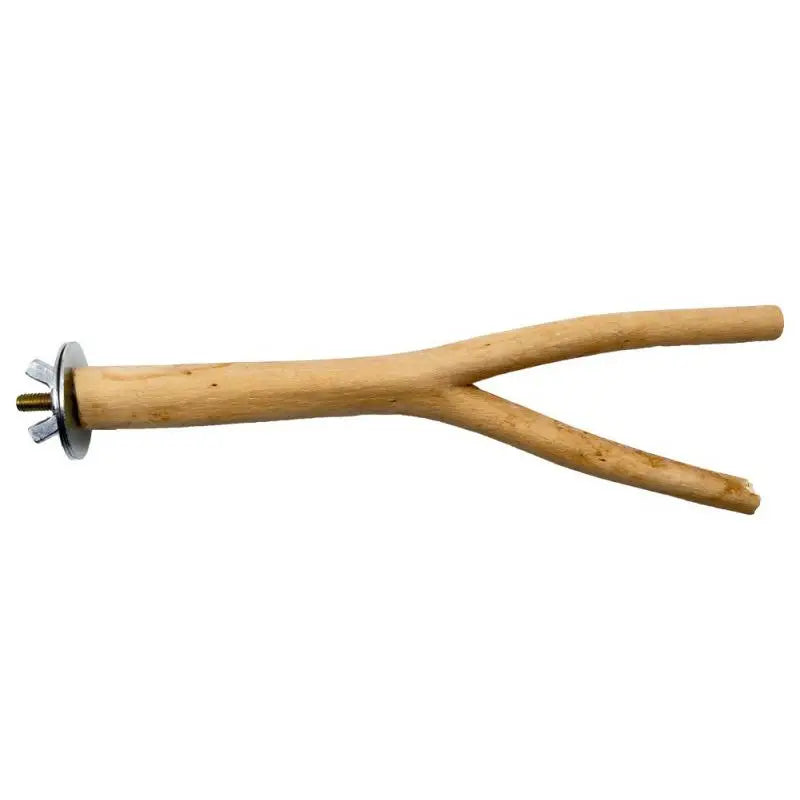 Natural Wood Parrot Perch Branch Stick – Bird Cage Stand & Paw File