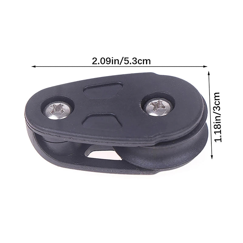 Kayak Canoe Single Pulley Block | Marine Anchor Trolley Sheave