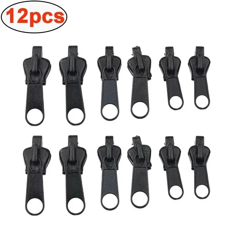 Universal Zipper Repair Kit – Instant Zip Slider Fix (6/12/24pcs)