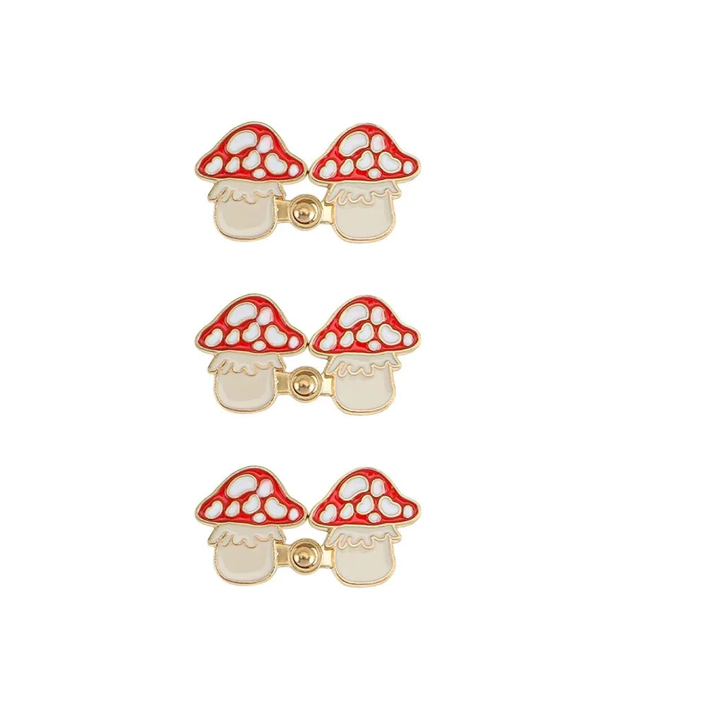 3-Pack No-Sew Jeans Button Repair Kit – Cute Metal Shank Buttons