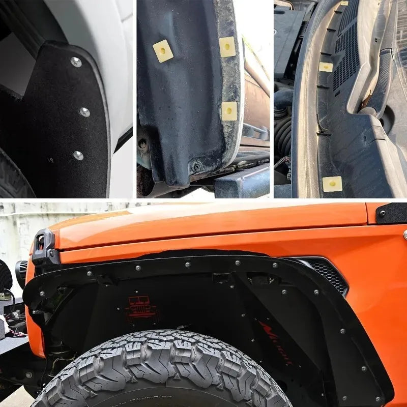 Universal License Plate Mounting Kit – Screws & Retainer Clips