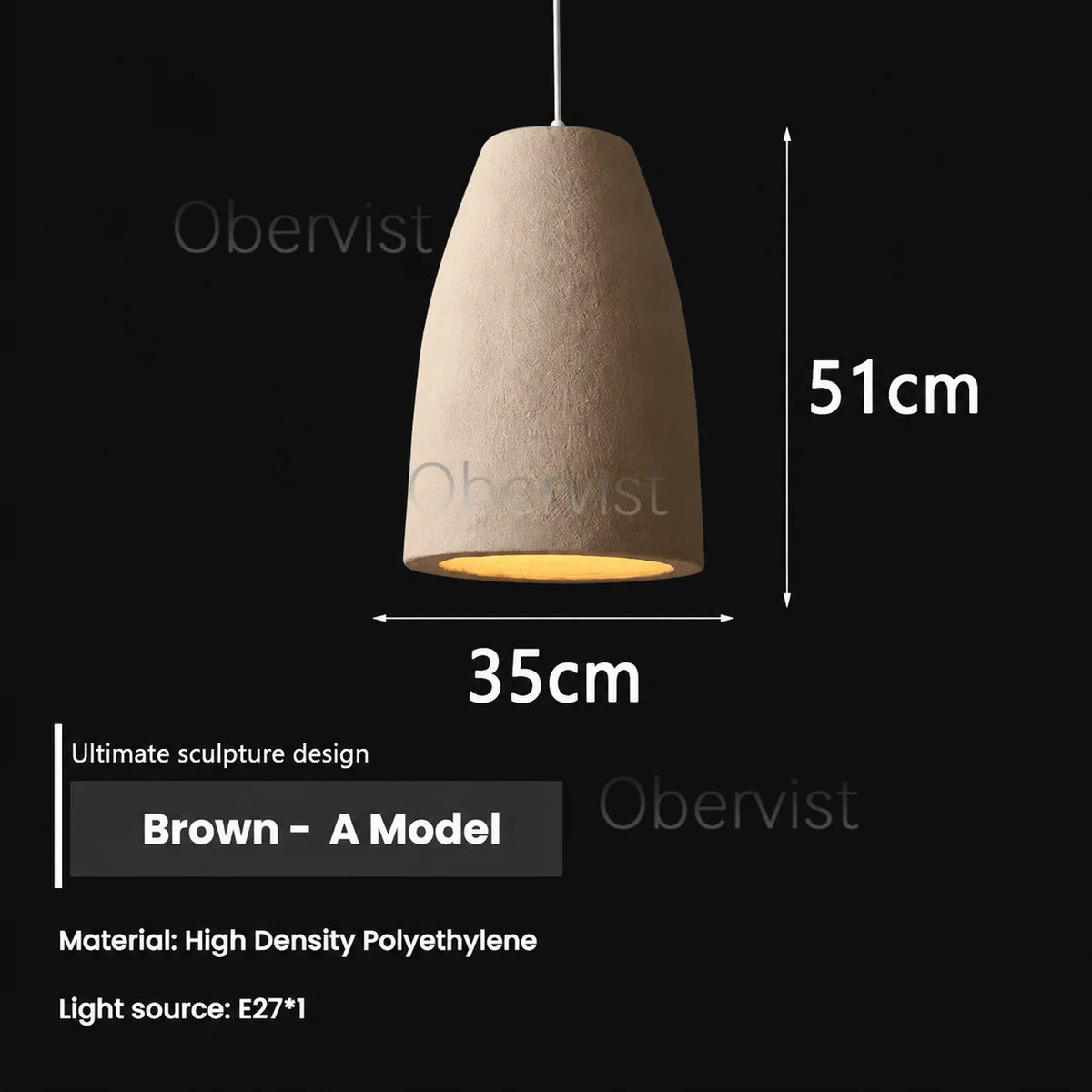 Wabi Sabi Travertine Pendant Light | Minimalist Stone Hanging Lamp