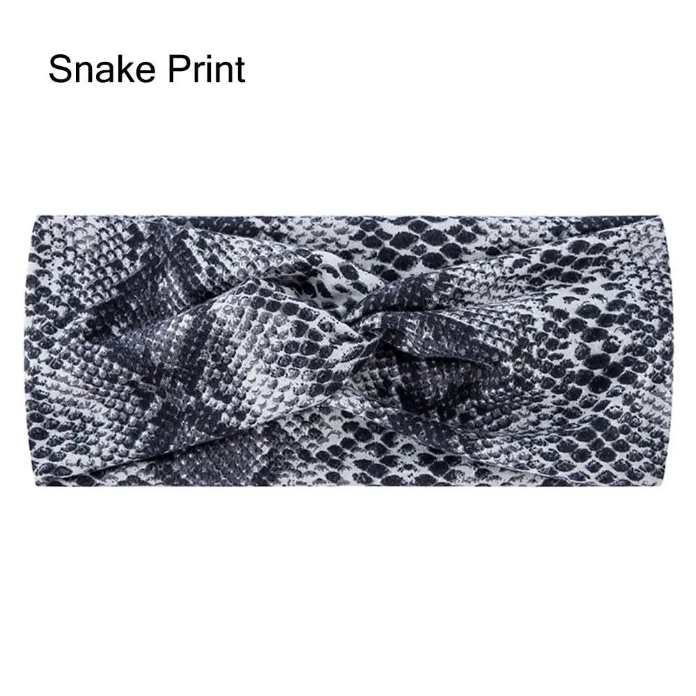 Women's Stretchy Twisted Headband – Non-Slip Yoga Sport Wrap