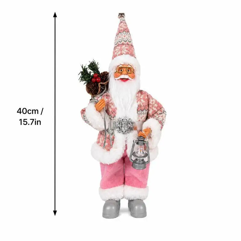 Santa Claus Standing Figurine | Outdoor Christmas Garden Decor