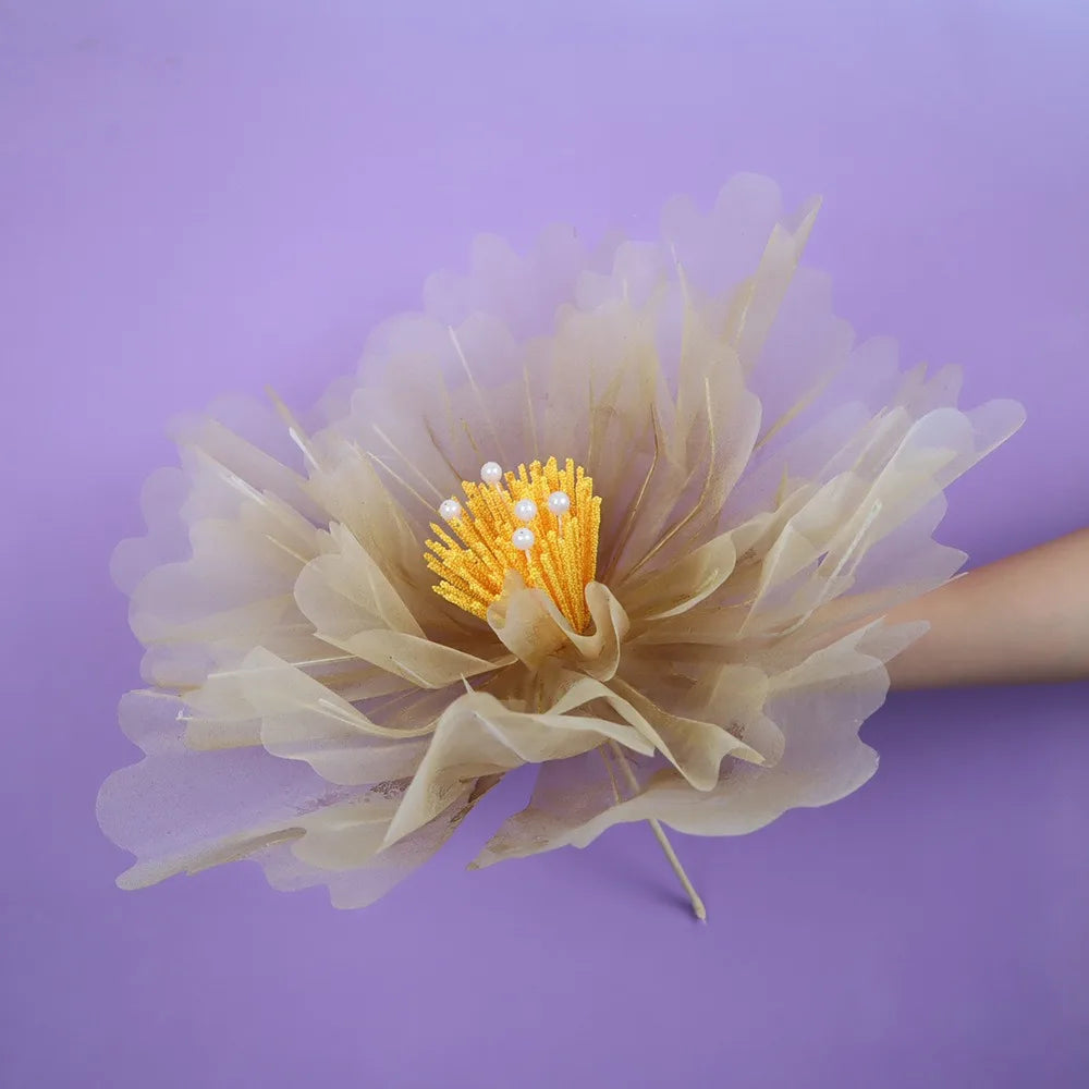 Large Artificial Peony Flower Head 40/50cm – Silk Fake Flower