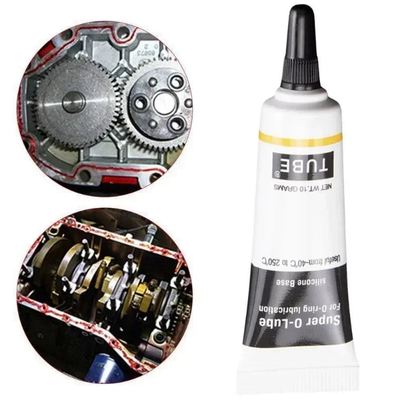 Food Grade Silicone Grease 10g – O-Ring & Bearing Lubricant