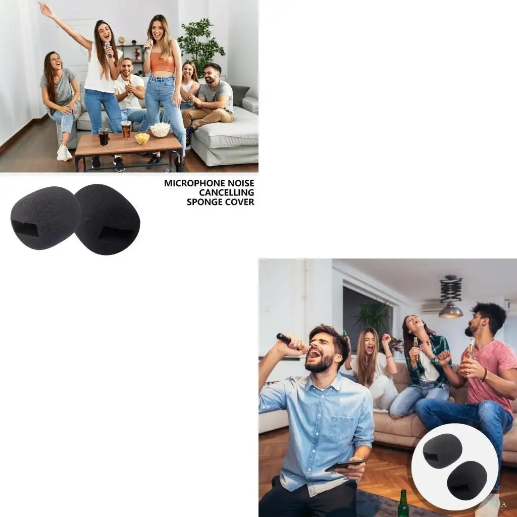Sponge Mic Windscreen Cover for Lavalier Microphones