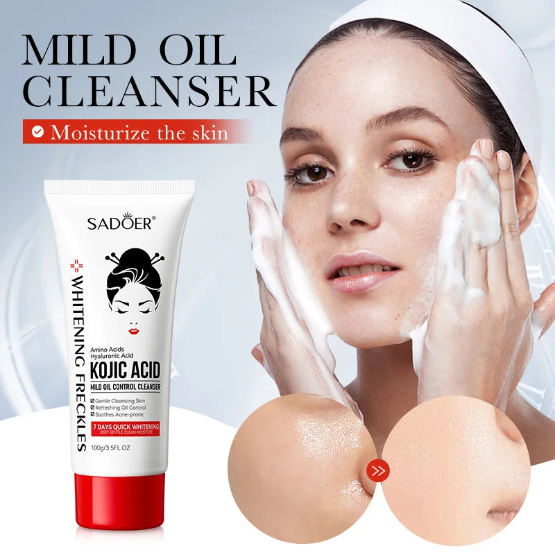 SAKSRAAR Kojic Acid Face Wash – Oil Control & Deep Clean