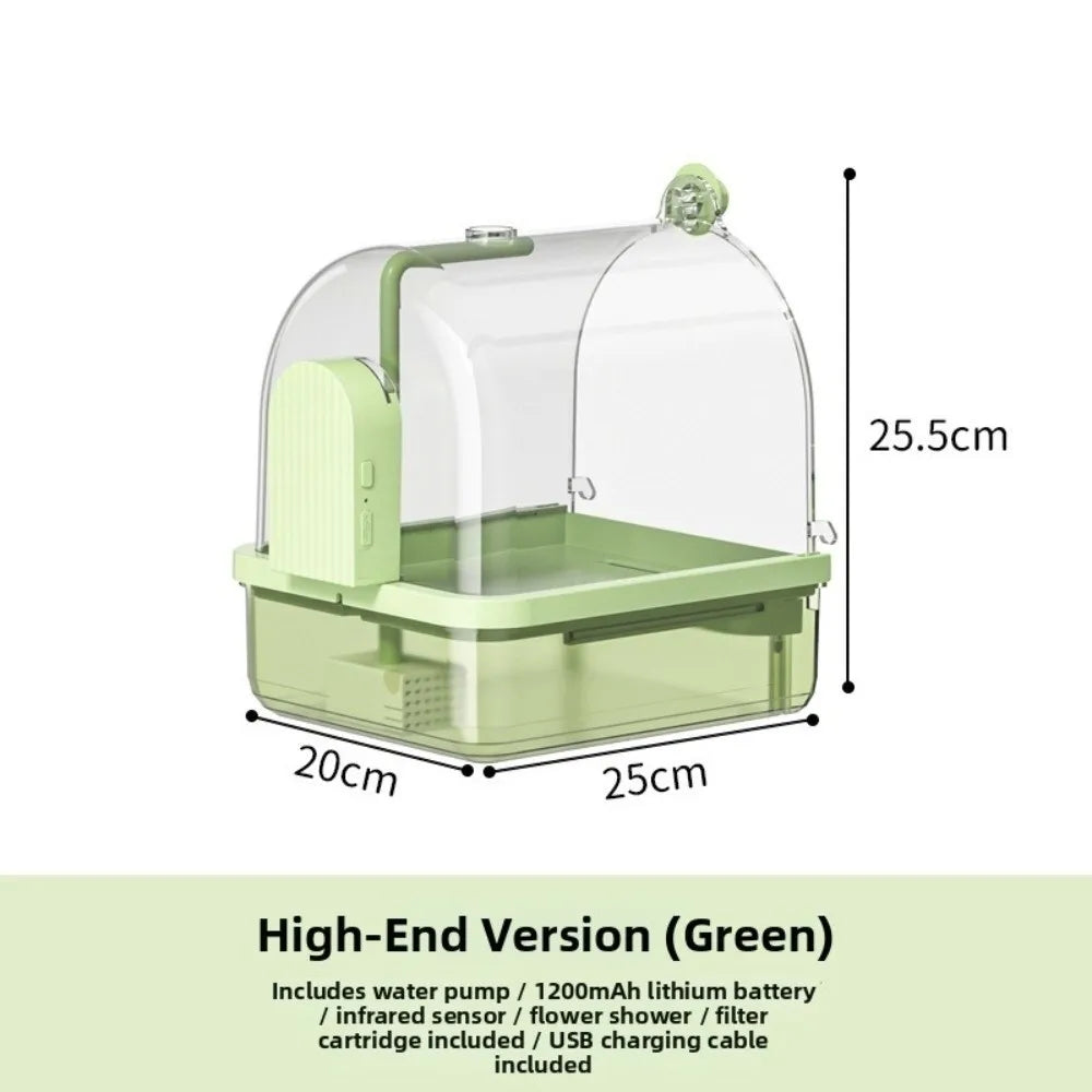 Clear Bird Bathtub – Auto Water Circulation & Filter
