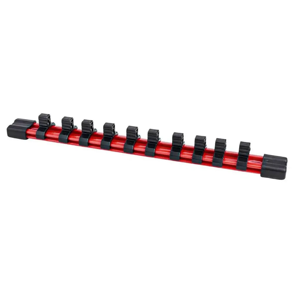 Socket Wrench Holder Rail – 1/4" 3/8" 1/2" Drive Organizer