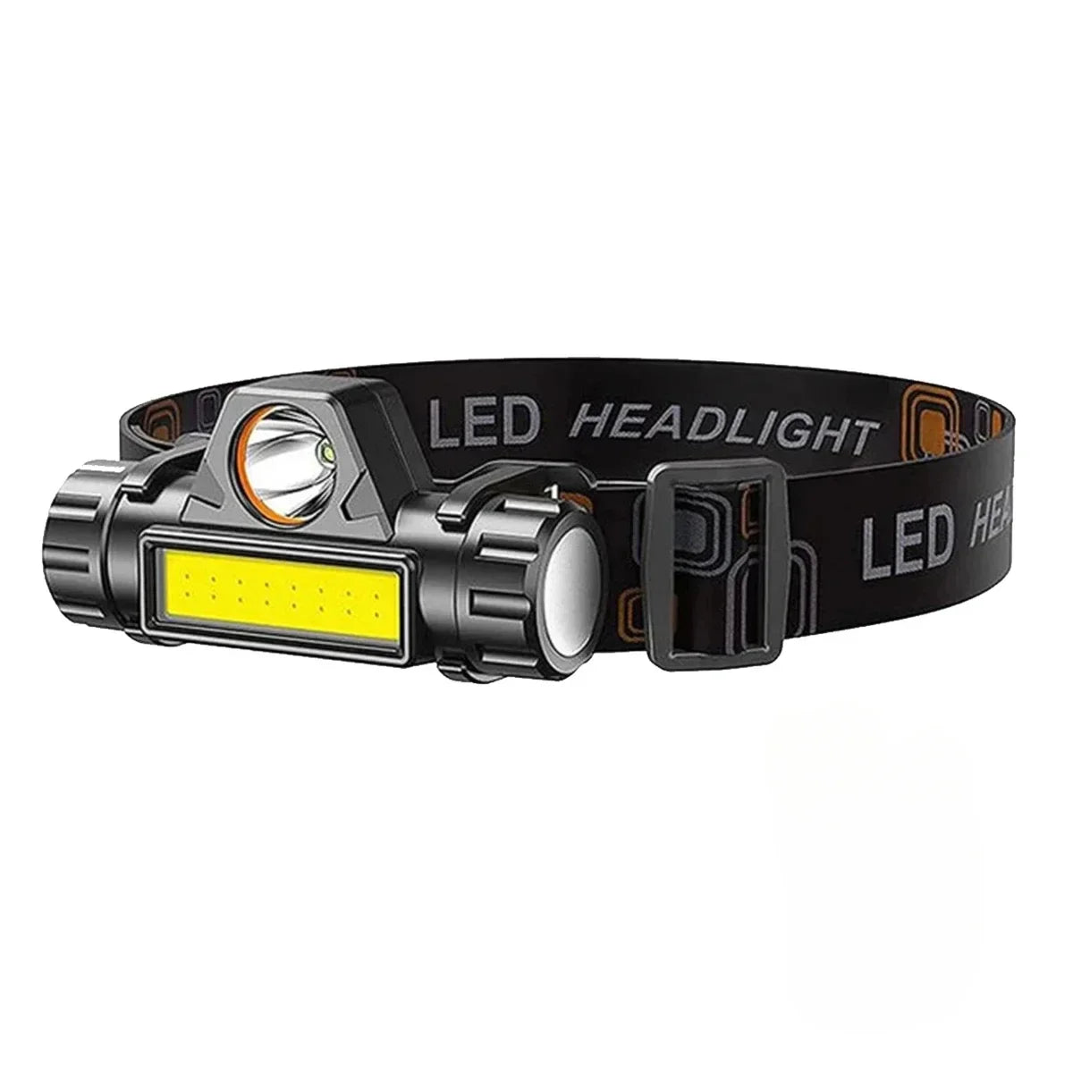 Ultra Bright LED Headlamp – USB Rechargeable, Waterproof & Magnetic