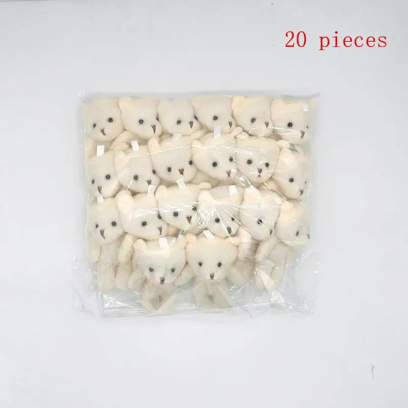 Mini Plush Bear Party Favor Dolls – 10/12/18/20 Pack Gift Toys