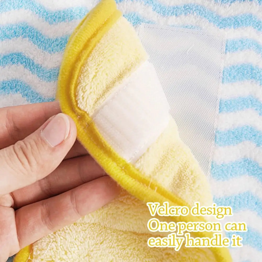 Quick-Dry Dog Bathrobe – Soft Absorbent Pet Bath Towel