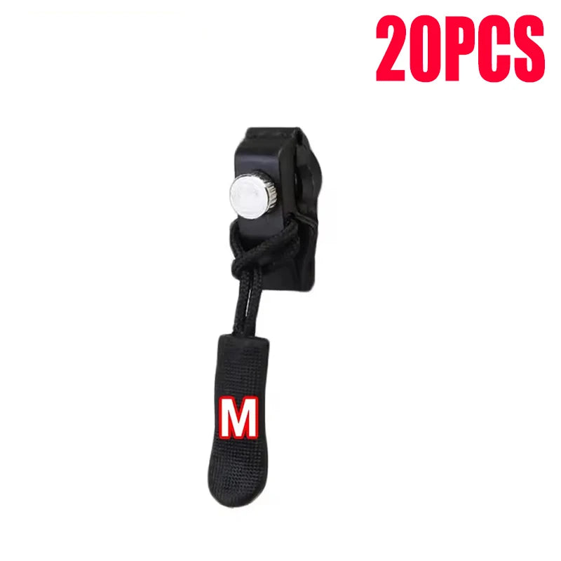 Universal Zipper Repair Kit – Replacement Slider Pulls 3–60 Pcs