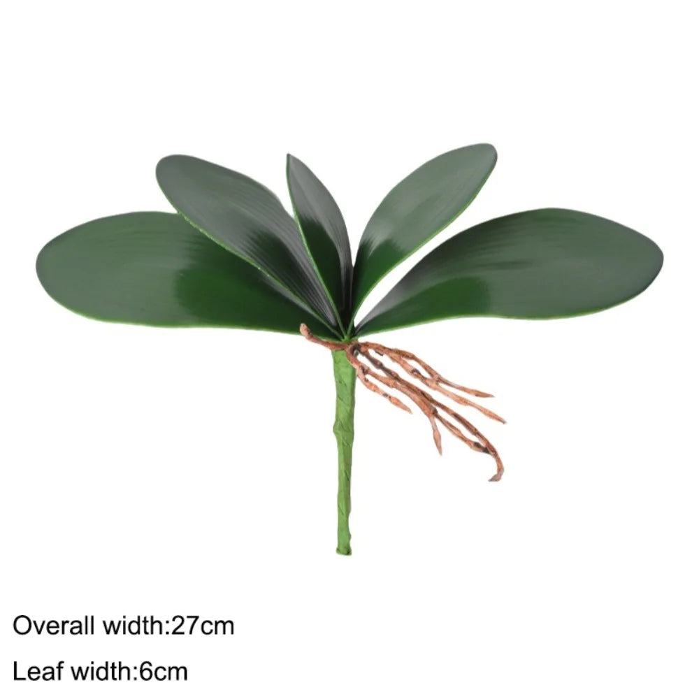 Real Touch Artificial Green Leaf Branch – Home & Floral Decor