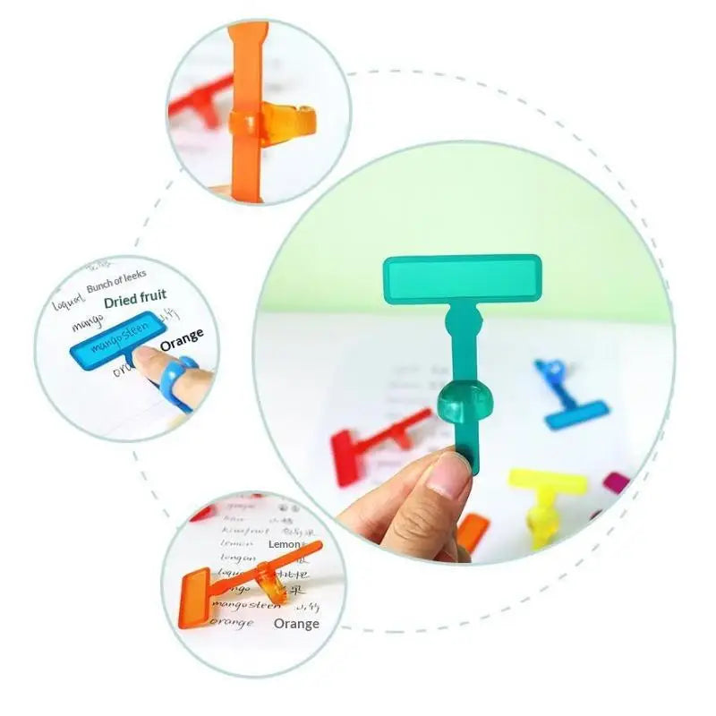 Finger Guided Reading Strip with Ring – Fluorescent Line Tracker