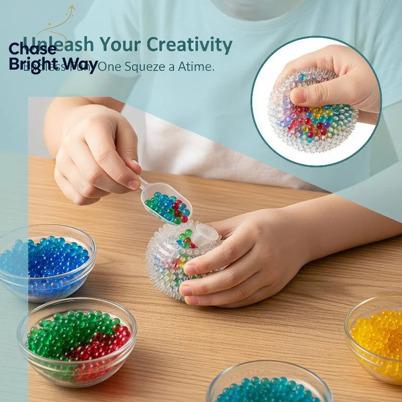 Transparent TPR Sphere DIY Ball Mold – Fillable Craft Shell