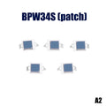 5-Pack BPW34 BPW34S Silicon PIN Photodiode SMD DIP IR Sensor