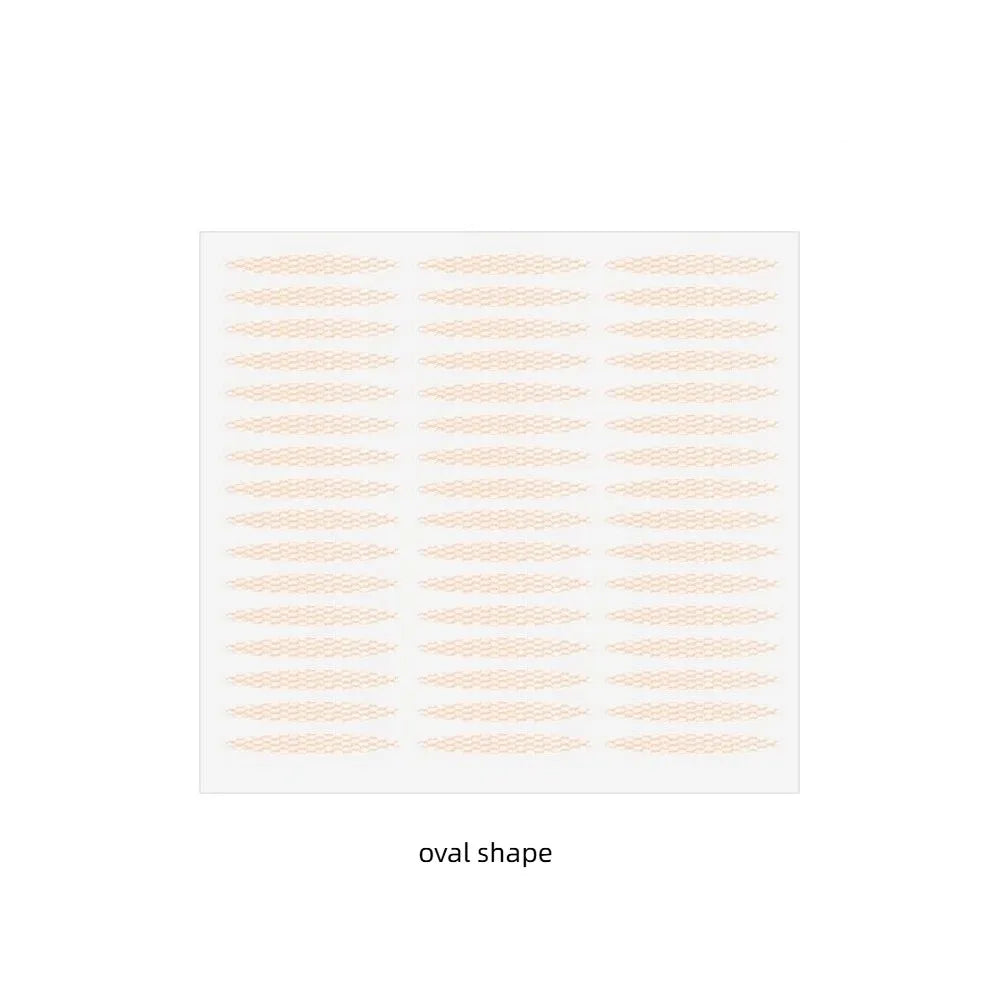 Breathable Mesh Lace Double Eyelid Tape – Invisible & Waterproof