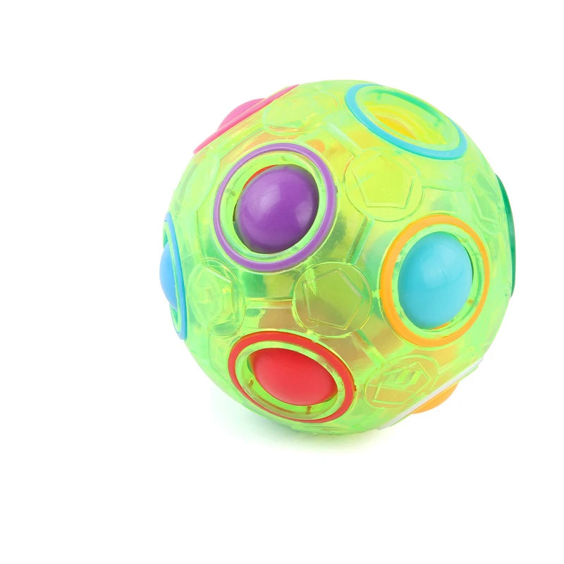 Magic Rainbow Puzzle Ball – 3D Color Matching Brain Teaser Toy