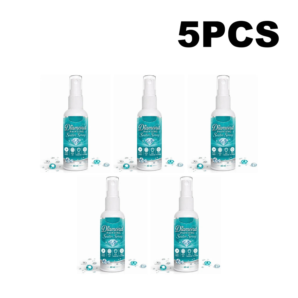 Diamond Painting Sealer Spray 60ml – High Gloss Quick-Dry