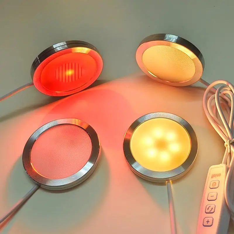 USB Circular Ultra-Thin Aluminum LED Lamp 5V – DIY & 3D Printer