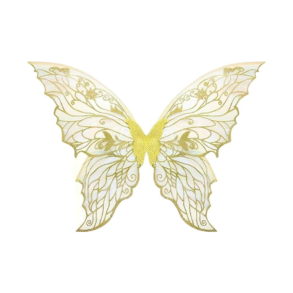 Sparkling Organza Fairy Wings – Princess Butterfly Dress Up