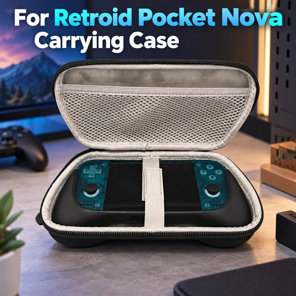 Retroid Pocket Nova EVA Carrying Case – Hard Shell Storage Bag